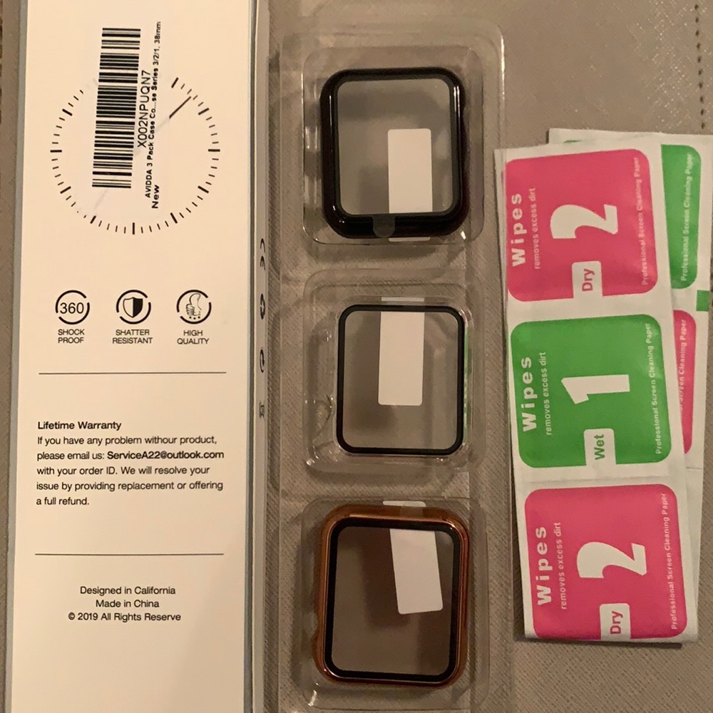 Apple Watch compatible watch case